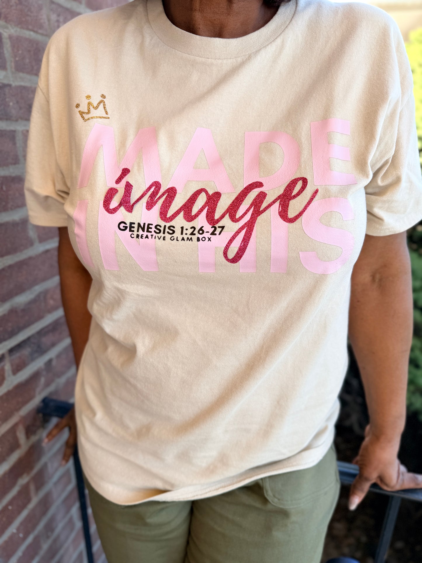 MADE IN HIS IMAGE Short Sleeve T-Shirt