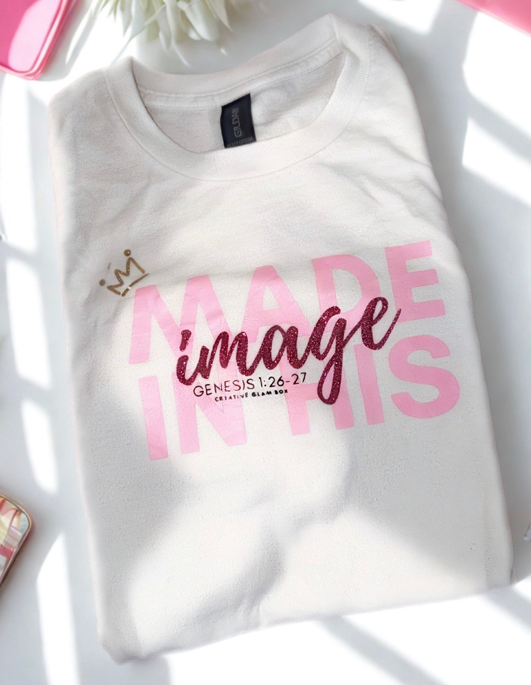 MADE IN HIS IMAGE Short Sleeve T-Shirt