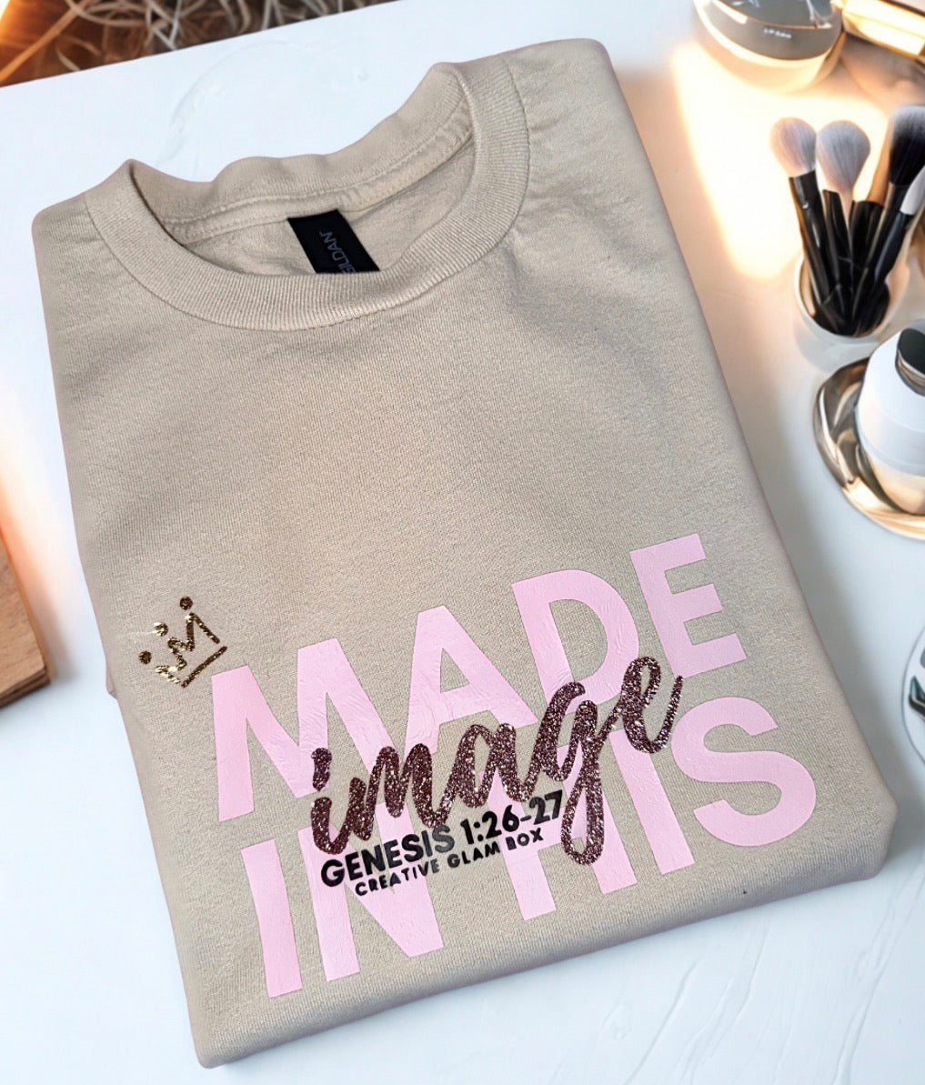MADE IN HIS IMAGE Short Sleeve T-Shirt