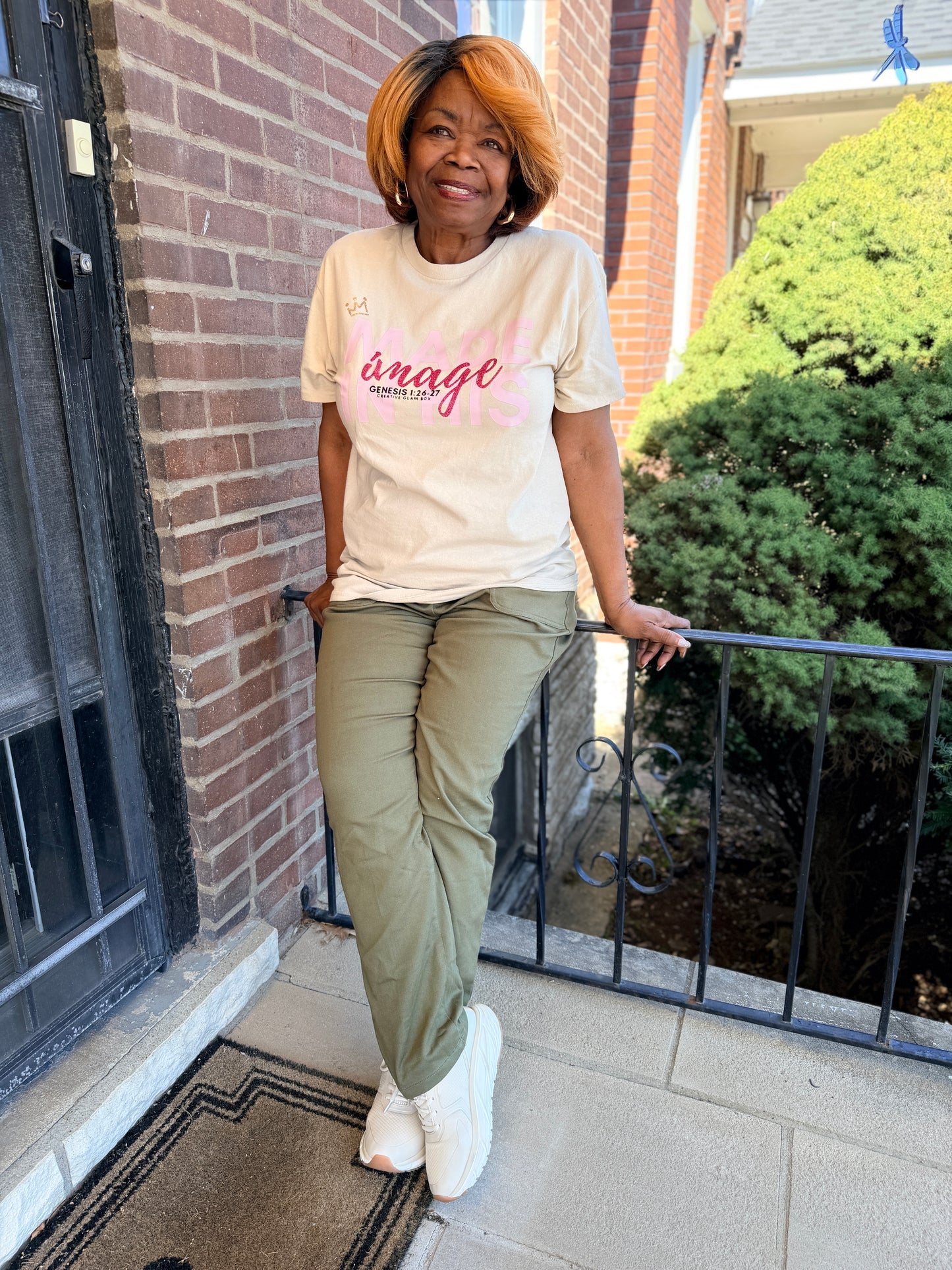 MADE IN HIS IMAGE Short Sleeve T-Shirt